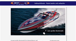 Desktop Screenshot of de.best-boats24.net